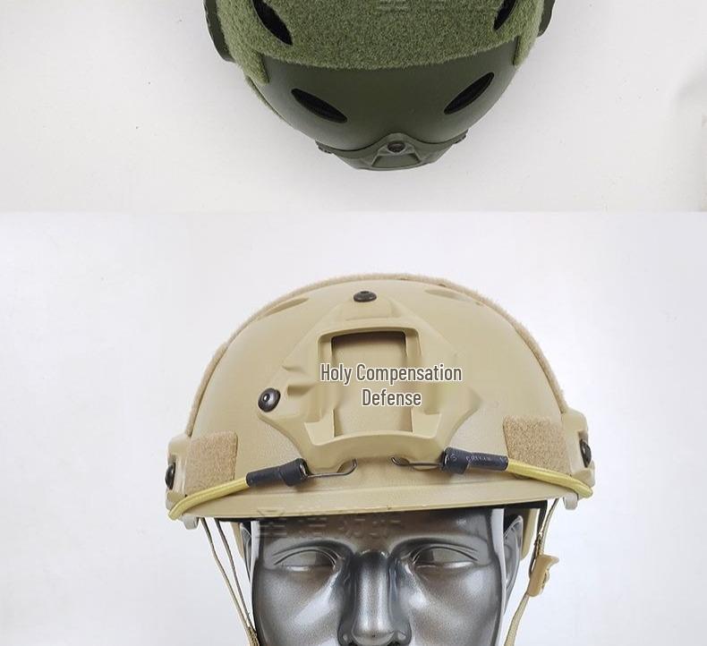 Adjustable FAST Tactical Helmet: ABS Plastic, Breathable Summer Design, for Outdoor Training and Cycling