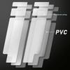 Clear PVC Bike Front Fork Protective Film Anti-Corrosion Scratch Resistant Self-Adhesive Sticker for Mountain Bikes