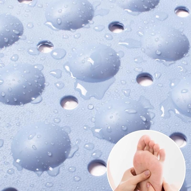 Environmentally Friendly TPE Bathroom Anti Slip Pad Home Shower Room Elderly Pregnant Anti Fall Massage Foot Pads Bath House Safety Shower Mat