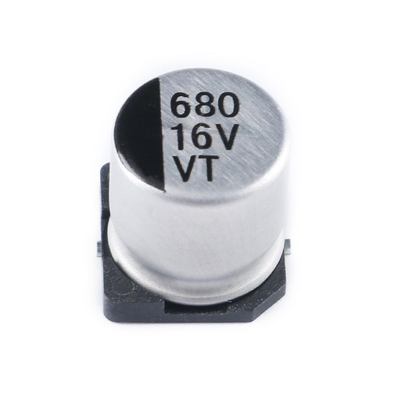 10x10.5mm 680uF 16V SMD Aluminum Electrolytic Capacitor