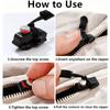 New 15Pcs 3 Different Size Universal Replacement Zipper Heads For Jackets, Luggage
