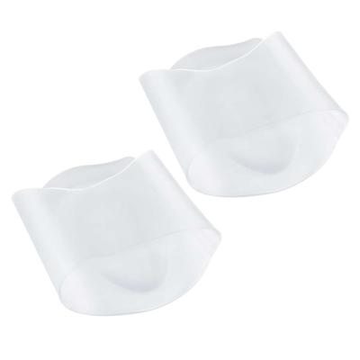 Arch Pad Silicone Insole Foot Arch Support Pad Transparent Two Pairs