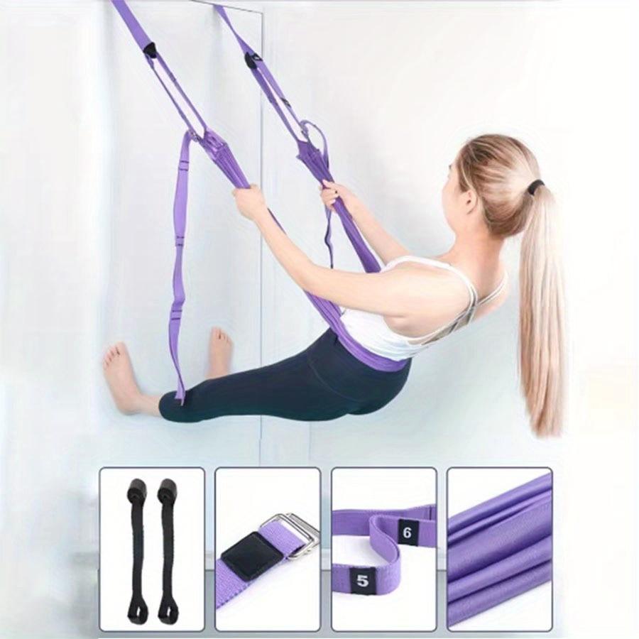 Aerial Yoga Gurt Zugseil Frau Hängematte Stretch Bein Spagat Trainer Weibliche Gym Gürtel Aerial Hängematte Schaukel Stretching Inversion