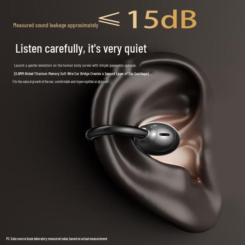 BIAZE D85 Ear Clip Open-Ear Bluetooth Earbuds