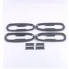 ABS Carbon fiber Door Handle Cover Molding Trim 8X For   Toyota Sienna