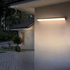 Waterproof Outdoor Wall Light LED Long IP65 Garden Villa Porch Lamp Sconce Light Modern Nordic Long Strip Exterior Wall Sconce