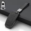Leather Zinc Alloy Car Key Case Cover For BMW F30 M5 F15 5 6 7 X2 M5 X4 X5 F10