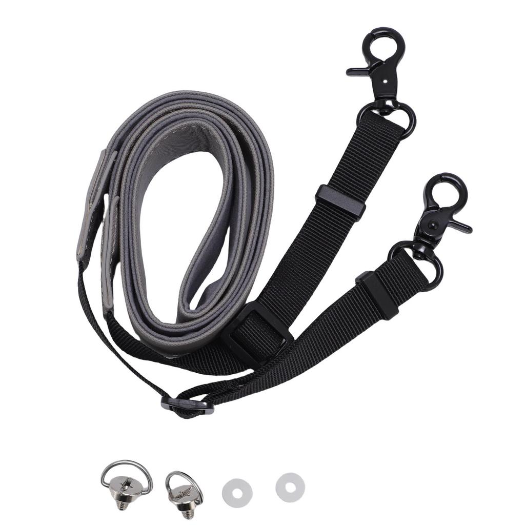 Remote Lanyard Fit for Mavic 4 Pro Drone Nylon PU Adjustable Neck Strap Fit for RC RC 2 RC Pro RC Pro 2 Controller Grey