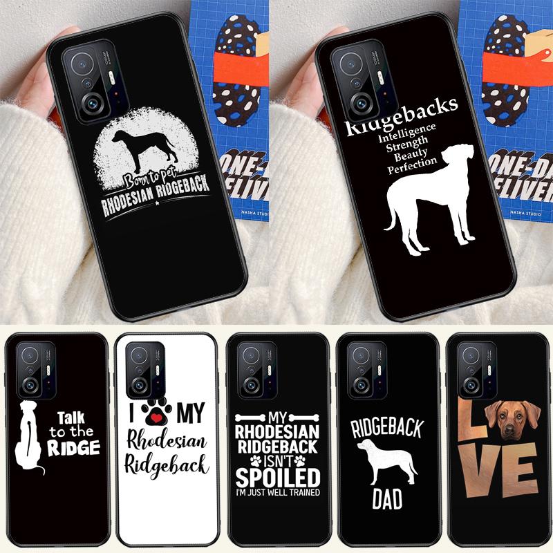 Rhodesian Ridgeback Dog Cover For Xiaomi 14 13 Ultra 11T 12T 13T 14T Pro POCO X7 Pro X3 X5 F3 F5 F6 M6 X6 Pro Case