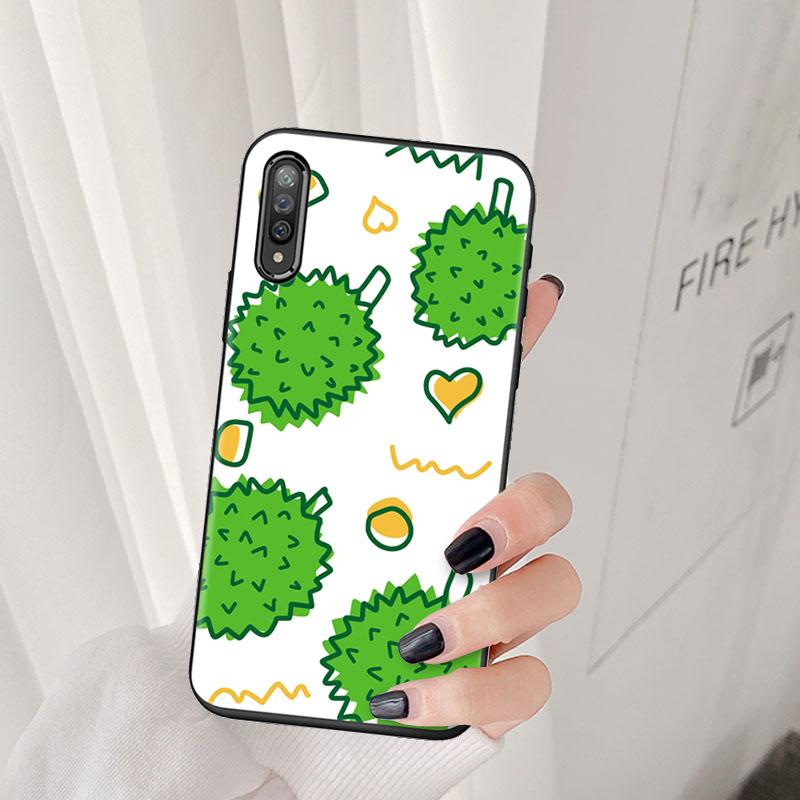 Fresh Green Pink Summer Fruit Soft Silicone TPU Phone Case for Huawei Honor 9S IPhone Samsung Galaxy A20s A21s A50s Xiaomi Redmi 8A 9A 9C OPPO Etc
