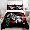 Anime D-Demon-Sla Cartoon All Season Duvet Cover comforter Bedding set Soft Quilt Cover and Pillowcases Single/Double/Queen/King