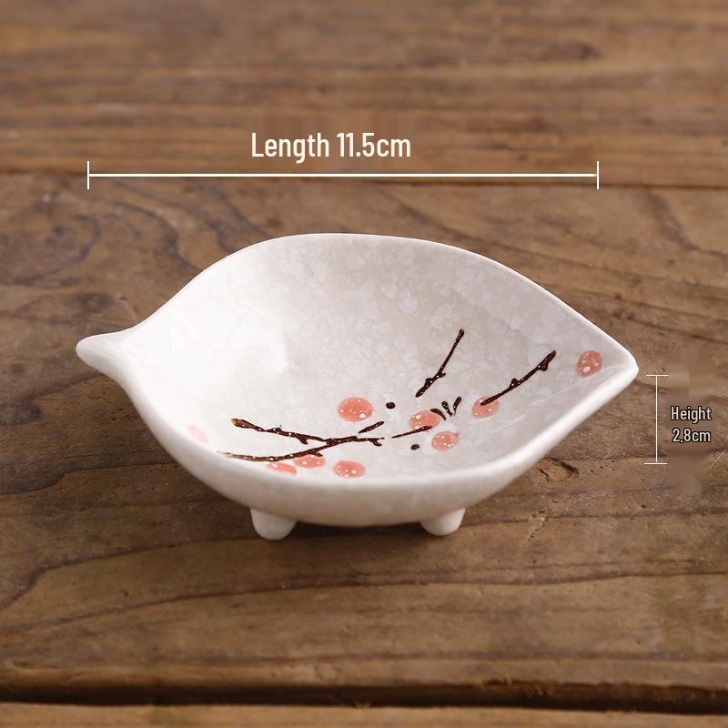 Japanese Style Dipping Sauce & Snack Dish Plate for Home, Restaurant, or Hotel Use