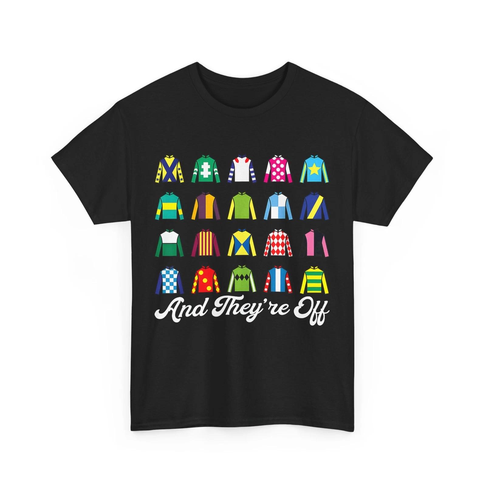 Kentucky Horse Racing Shirt, And They re Off Horse Racing Derby Day Funny Shirt L