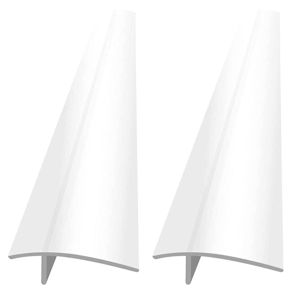 2Pcs Silicone Flexible Stove Gaps Covers Kitchen Protector Cover Heat Resistant Seal Slit Filler Oven Side Guard Anti Spill