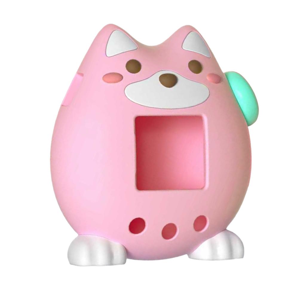 Silicone Protective Cover With Knob Cap Anti-Scratch Game Console Case Protector Cartoon Soft Shell For Tamagotchi Paradise