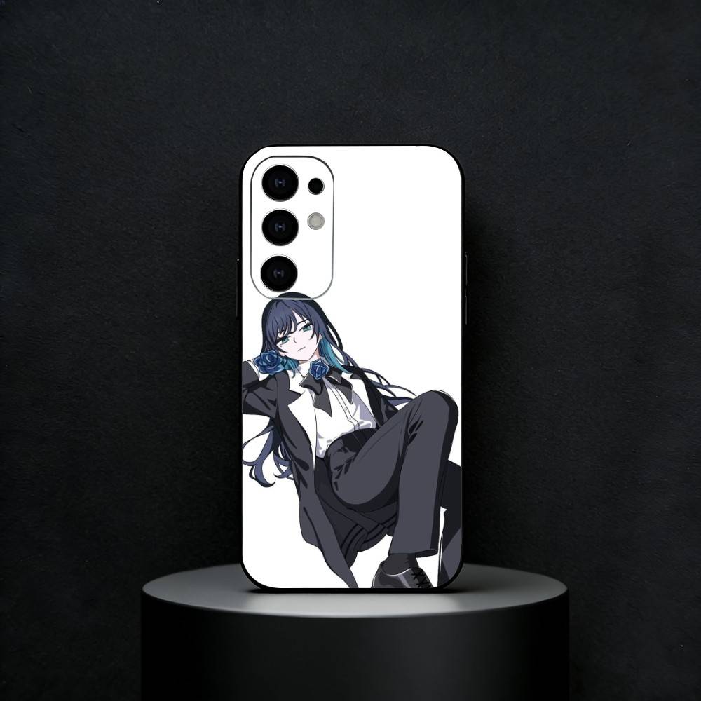 A-Ado K-Kyogen Phone Case For Samsung S25,S24,S23,S22,S21,S20,Plus,Fe,Lite,Others Black Cover