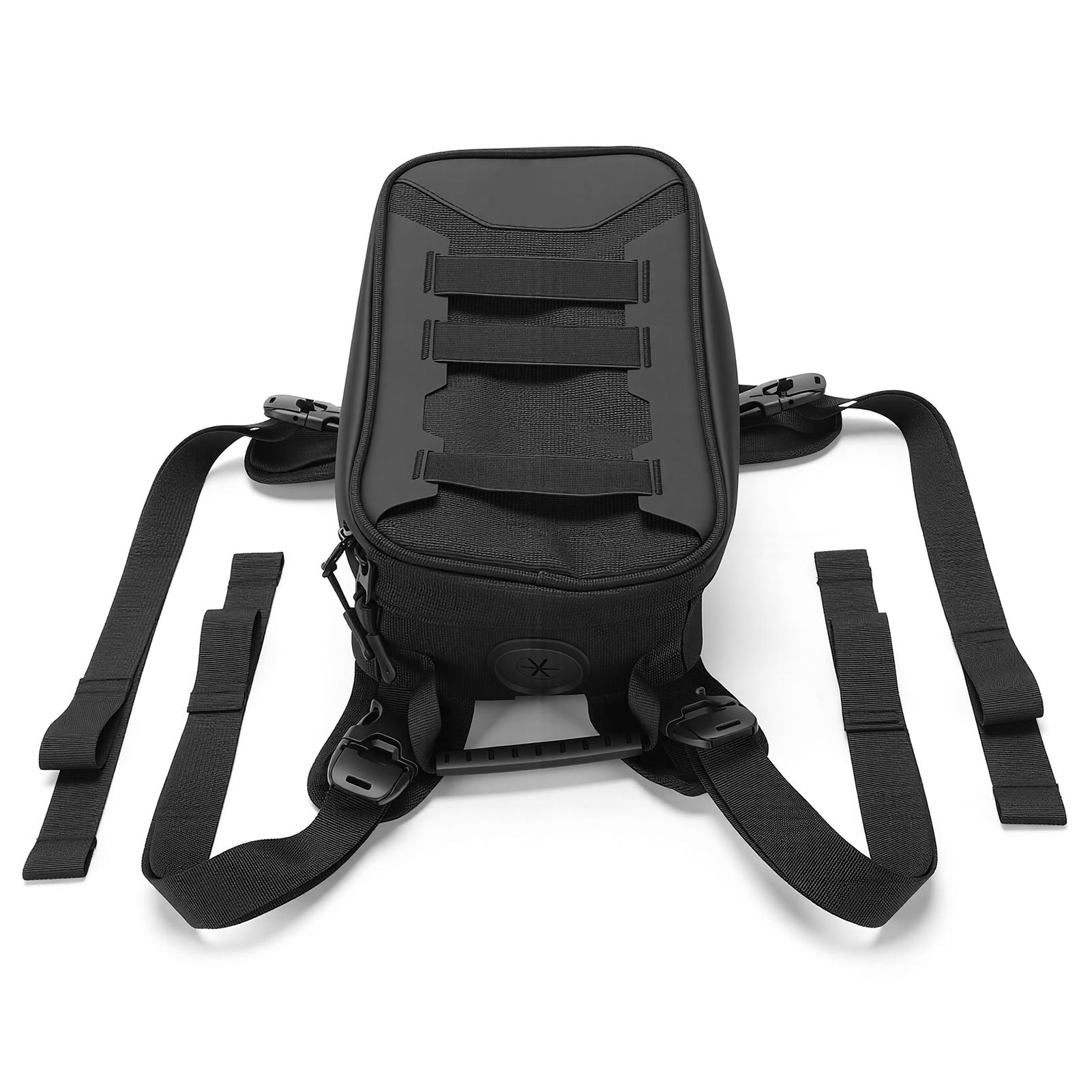 Motorcycle Bag Rainproof Travel Bag Rain Cover Straps Expandable Storage 5L