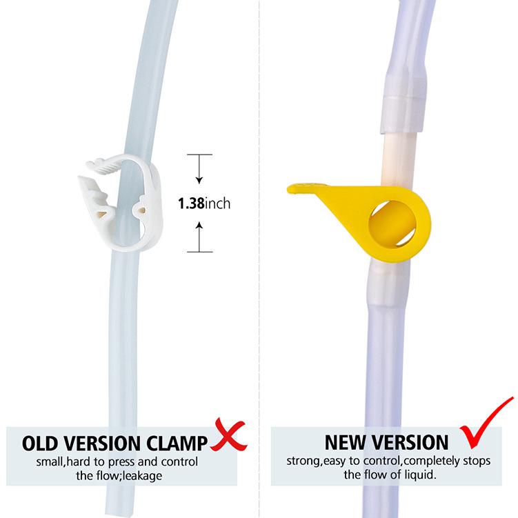2L Silicone Home Enema Kit with 4 Nozzle Options for Intestinal Cleansing