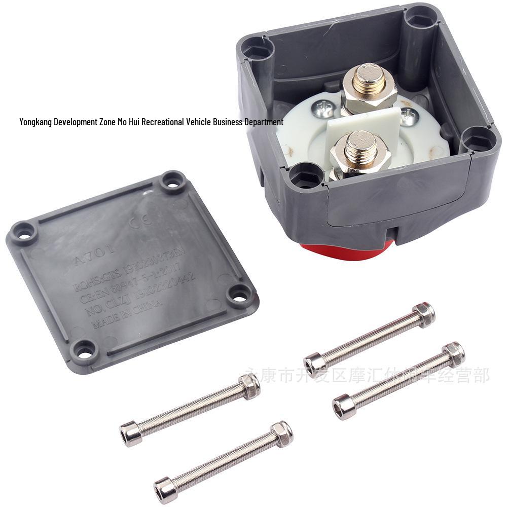 12V/48V Dual Battery Master Disconnect Switch for RVs, Cars, Boats, Yachts, and ATVs