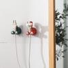 6 Styles Cartoon Animal Tail Toothbrush Holder Punch-Free Wall Hook Cute Self-adhesive Bathroom Towel Hook Children Toothbrush Holder
