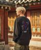 OHP Ohpxaidaeve Btaegeuk Snake Crew Neck Long Sleeve T-Shirt