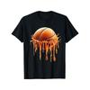 Basketball Drip Graphic T-Shirt Funny Graphic Tshirts For Men Women Round Neck Loose Casual Tees - Men's Summer Cotton Graphi...
