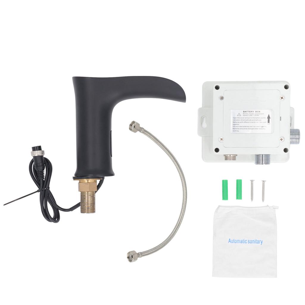 Berührungsloser Wasserhahn Sensor Wasserhahn Messing G1 2in DN15 Außengewinde Automatischer Waschtischhahn