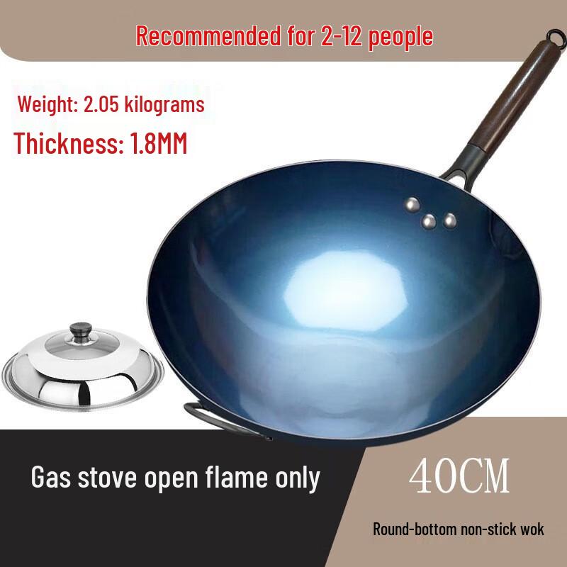 Yoshida Sho Handmade Iron Wok