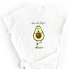Avocado Yoga T Shirt Funny Gym Vegan Fitness Vintage Comfortable Streetwear Top For Everyday Wear Versatile Fashion