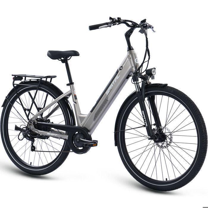SPATIAL 29 Electric Bike Silver-600W Motor-