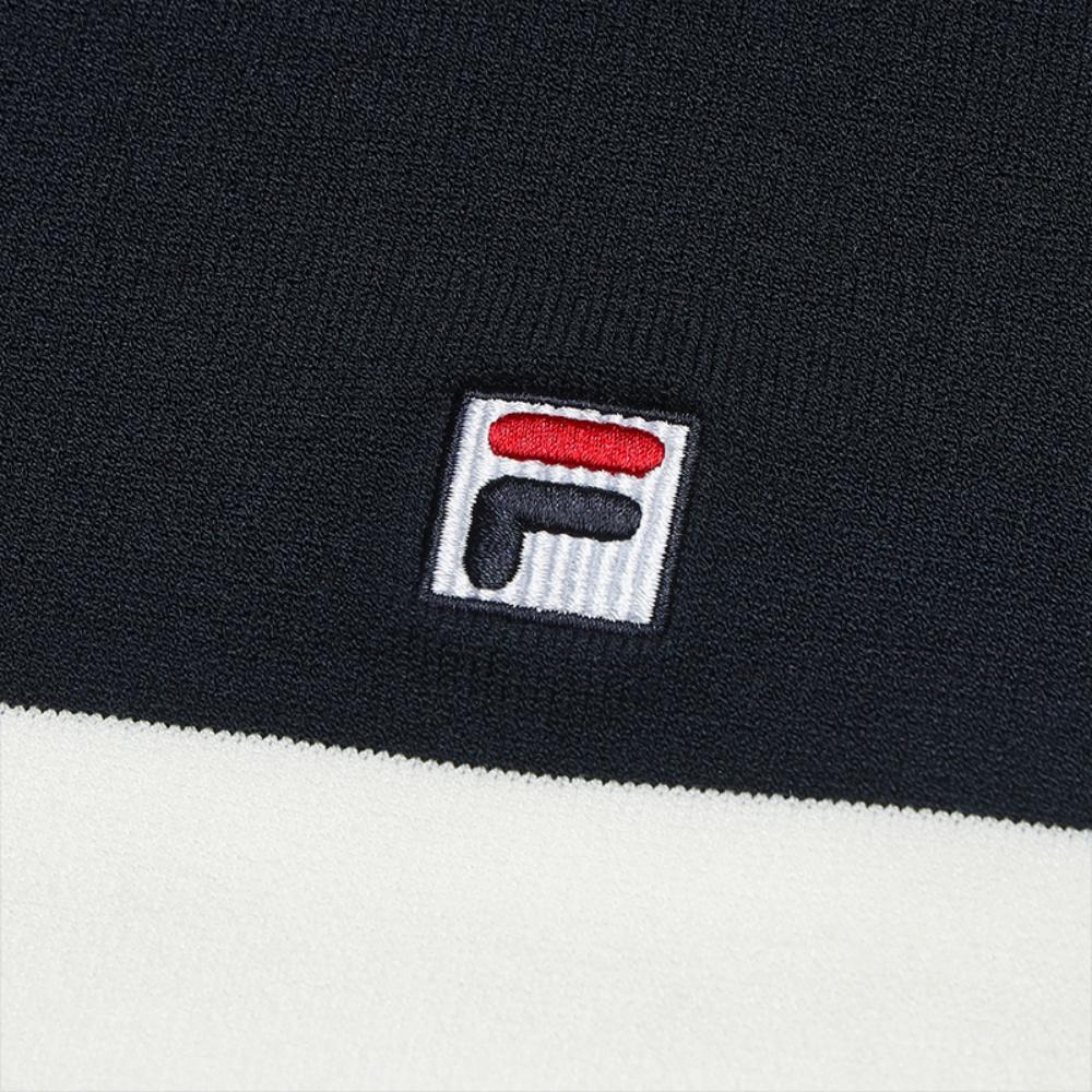 FILA Heritage Classic Simple Fashion Casual Versatile Comfortable Woven Jacket Men Jackets Legendary-Blue F11M618406FNV