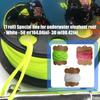 Professional Scubas Dive Reel/Finger Spool Line Snorkeling Spearfishing Cord Rope Scubas Diving Reel Line Enduring