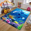 Sea Animal World Koberec Delphinidae Koberec Oceanic Delfíni Obývací pokoj Ložnice Velká plocha Měkká 3D módní dekorace Mat