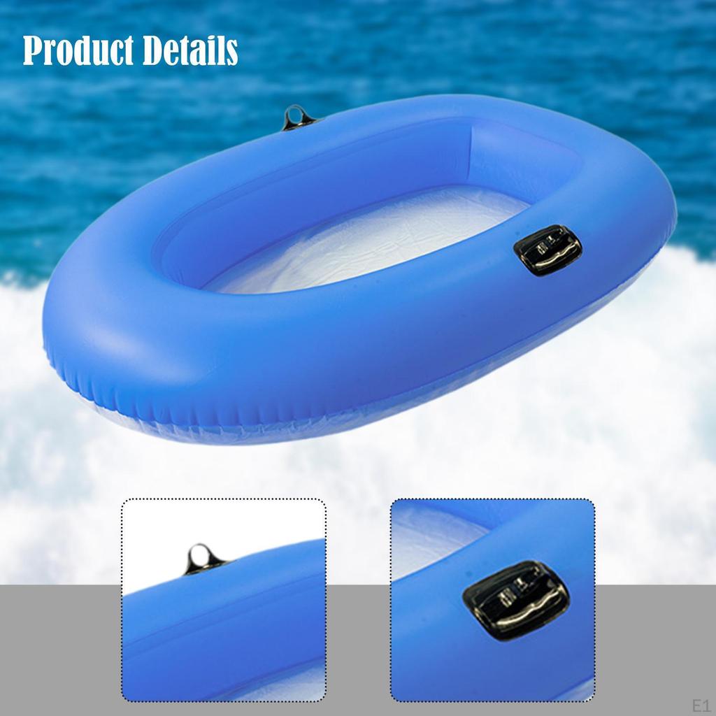 Inflatable Pool Raft Water Toy Lightweight Float for Summer Lake Travel