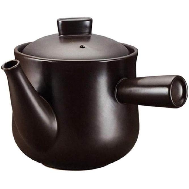 Stovetop Ceramic Cookware Ancient Cookware Traditional Clay Bean Pot Decoction Ceramic Casserole Chinese Decoction Pot Chinese Pot (Size : 2.3L) 2.4 Quarts