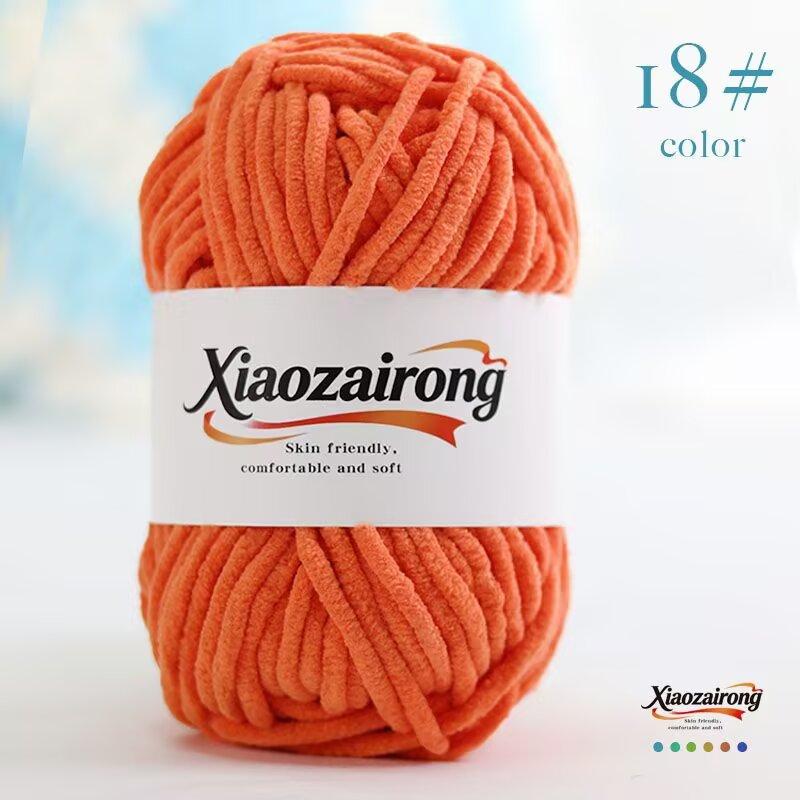 50gX5pcs=250g Soft Baby Velvet Yarn Fluffy Plush Crochet Knitting Yarn DIY Scarves Hats Sweaters Toys Crafts Knitting&Crocheting
