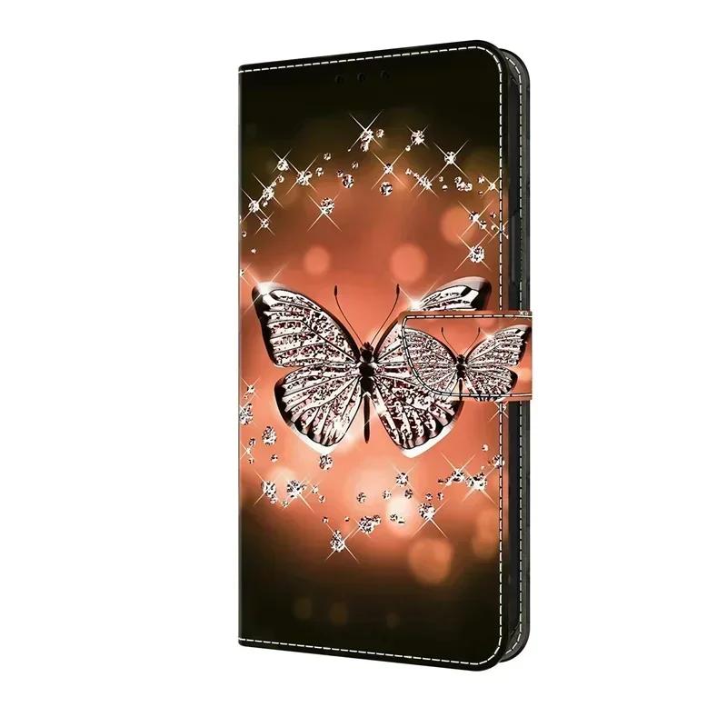 For Xiaomi Redmi 10C Case Stand Wallet Book Cover for Coque Redmi 10 Phone Case Redmi10A Fundas Flower Leather Protective Cases