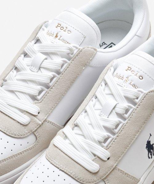 Polo Ralph Lauren Court Pony Sneakers - Weiß MAPSFTW0CT20117-100