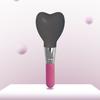 Covers Colored Heart Shape Soft Dustproof Silicone Sleeve Protect Bristles Portable Blush
