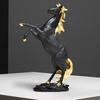 Artistic Horse Figurine Miniature Simulation Pony Statue Resin Animal Sculpture Home Office Desktop Decoration Ornament