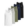 Jack And Jones Mens Scoop Neck Regular Tank Top (Pack of 5)