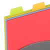 4PCS Thickened Design Cutting Board PP Food Chopping Block Chopping Board  Food Preparation