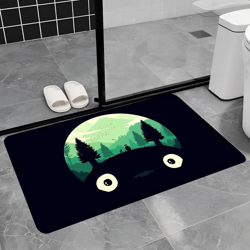 Classic Anime Film Totoro Floor Mat Nordic Style Home Doormat Bathroom-Toilet Mats Bedroom Hotel Decor Mat