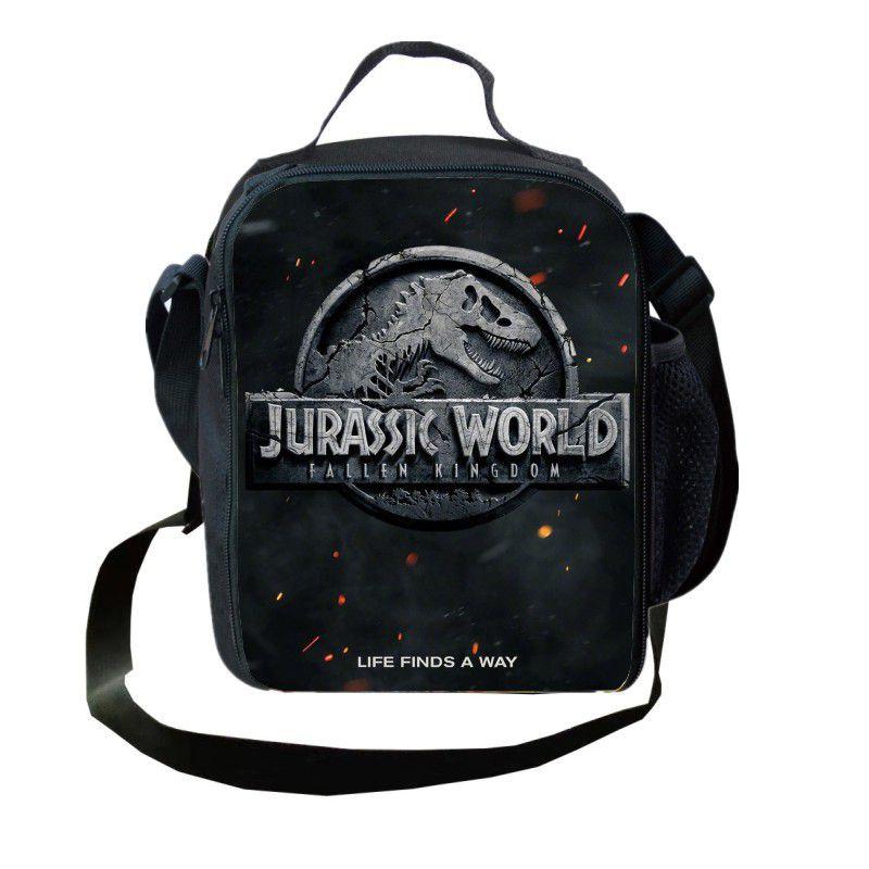 Jurassic Park Dinosaur 3d Lunch Bag For Kids With Tyrannosaurus Rex Print