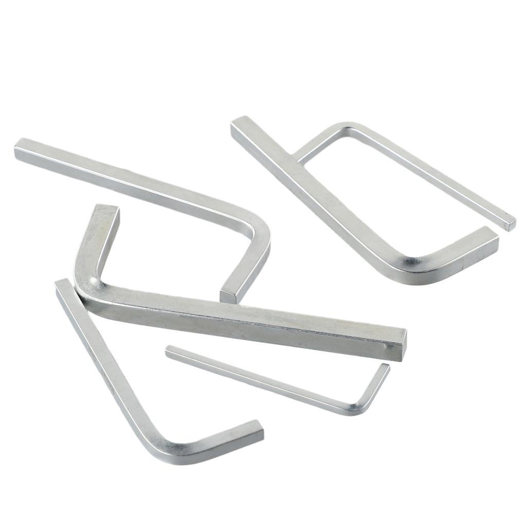 5/6/7 Pcs L Shape Square Head Wrench Square Key 4 Point Wrench Screwdriver Set 3-8mm/3-10mm/3-7mm Square Head Wrench Screwdriver
