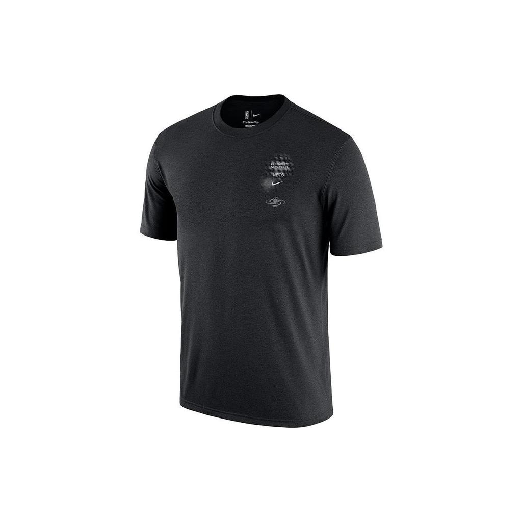 Nike T Shirts Men's Black Crew Neck Moderate Straight Fit DH6732-010