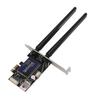 AX3000 WiFi 6 PCIe Card 2.4Ghz 5.8Ghz Bluetooth 5.2 Support OFDMA MU MIMO Smart APP Remote Control PCIE Wireless