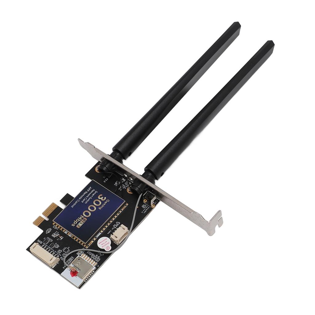 AX3000 WiFi 6 PCIe Card 2.4Ghz 5.8Ghz Bluetooth 5.2 Support OFDMA MU MIMO Smart APP Remote Control PCIE Wireless