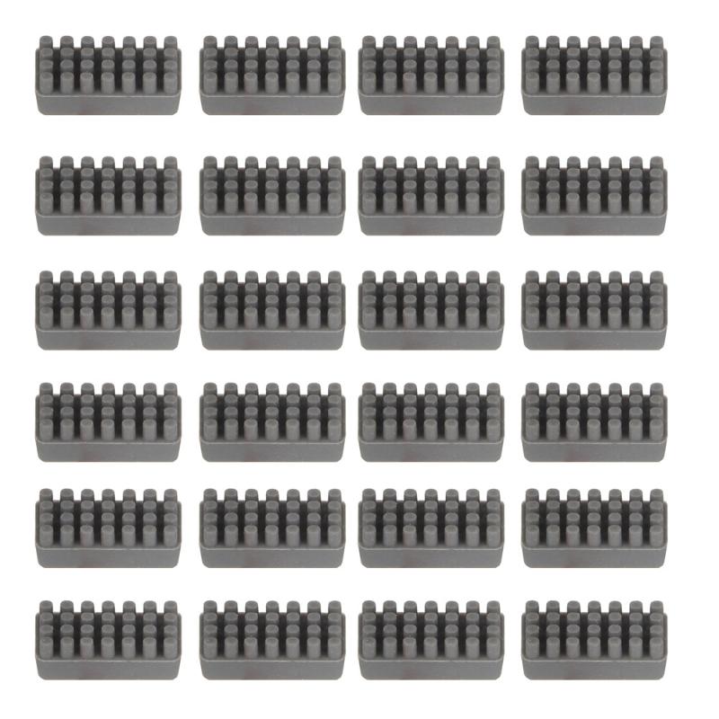 1/2/4Set Silicone Brush Nozzles Wiper Mounted Scrubbers Print Head Cleaner Printer Head Wiping For P2S 3D Printer
