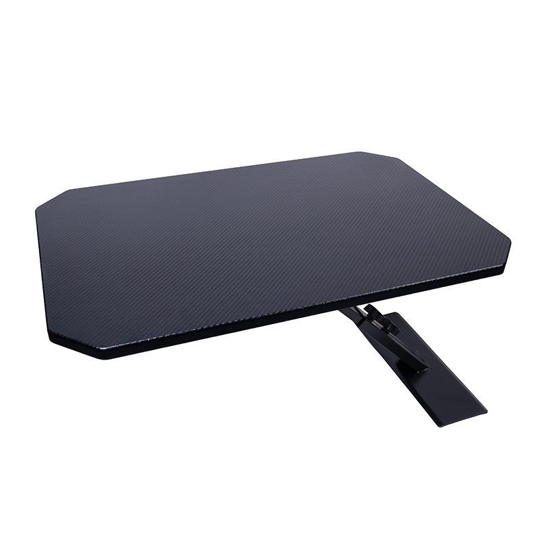 Compact Trunk Table: Solid Wood & Carbon Fiber Grain Portable Camping/Dining Table